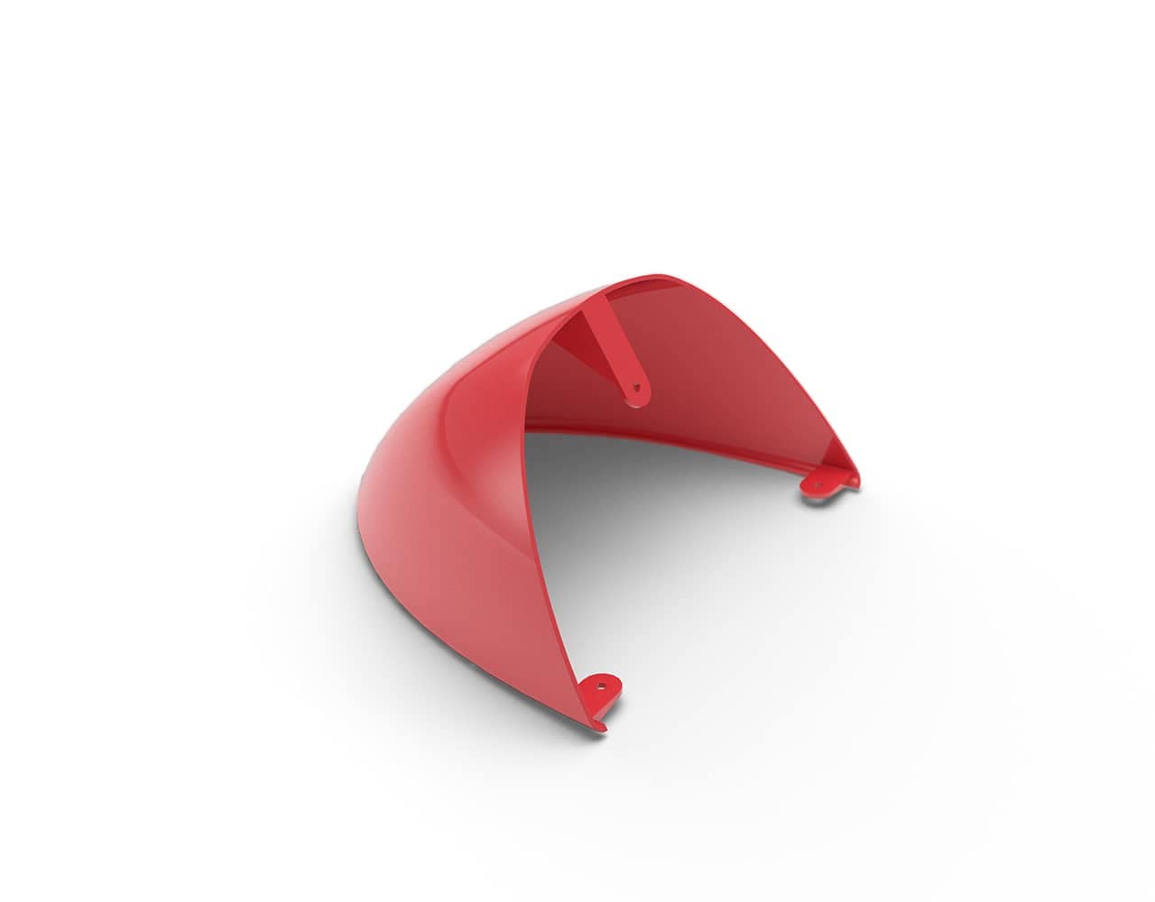 RE ROCKER RED SINGLE SEAT COWL