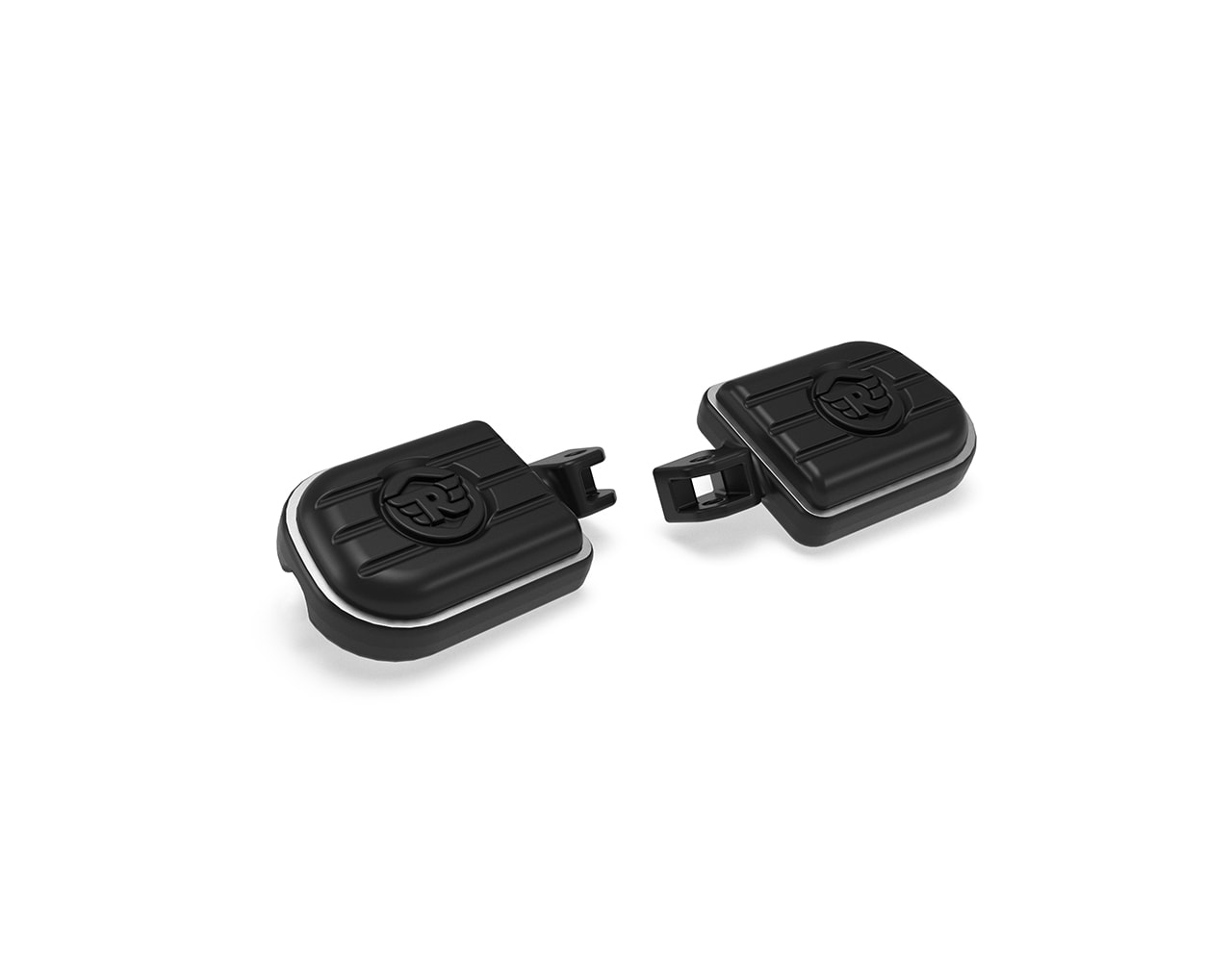 RE BLACK DELUXE PILLION FOOTPEGS