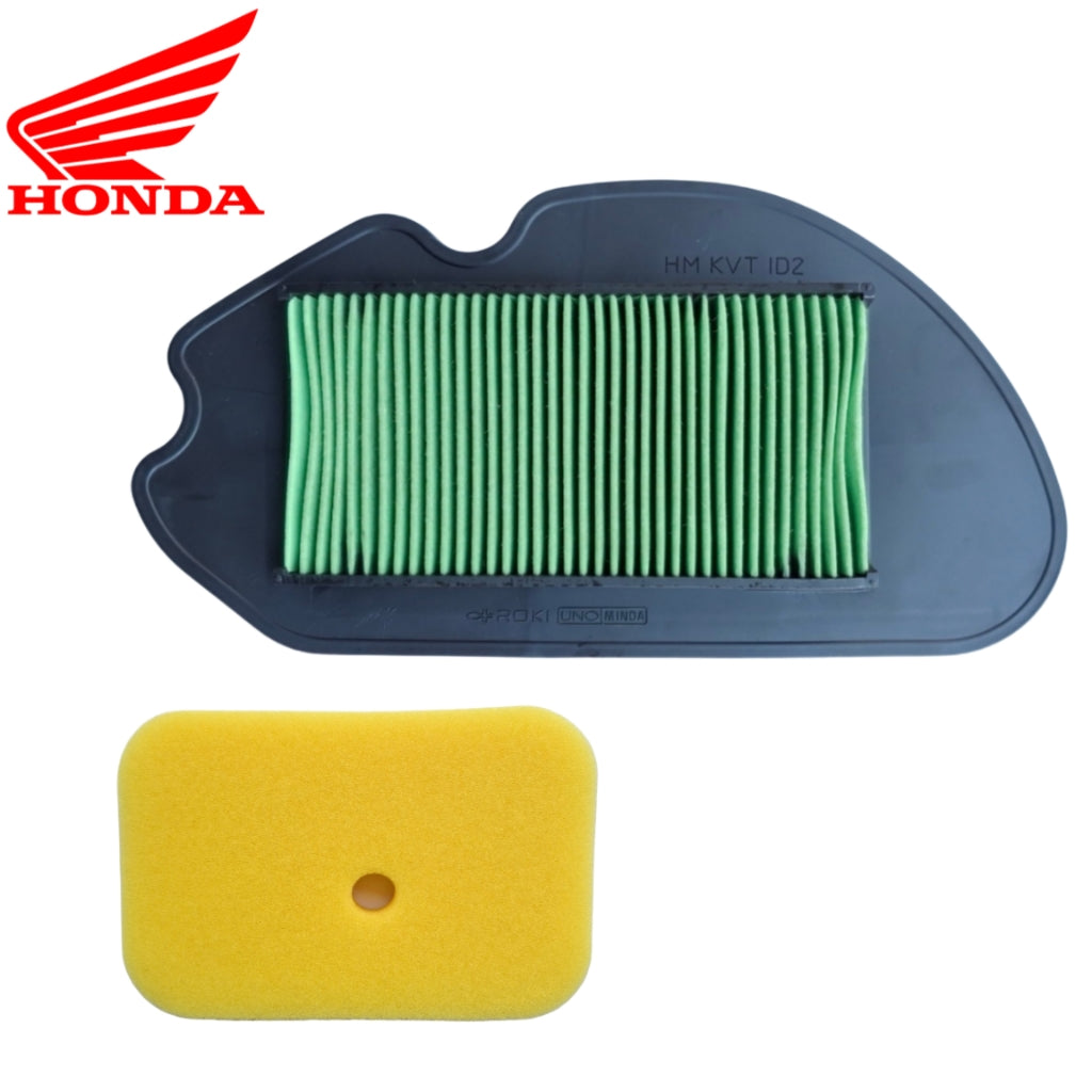 HONDA AIRFILTER(17210KVTD00) +POLUTION SPONGE COMBO