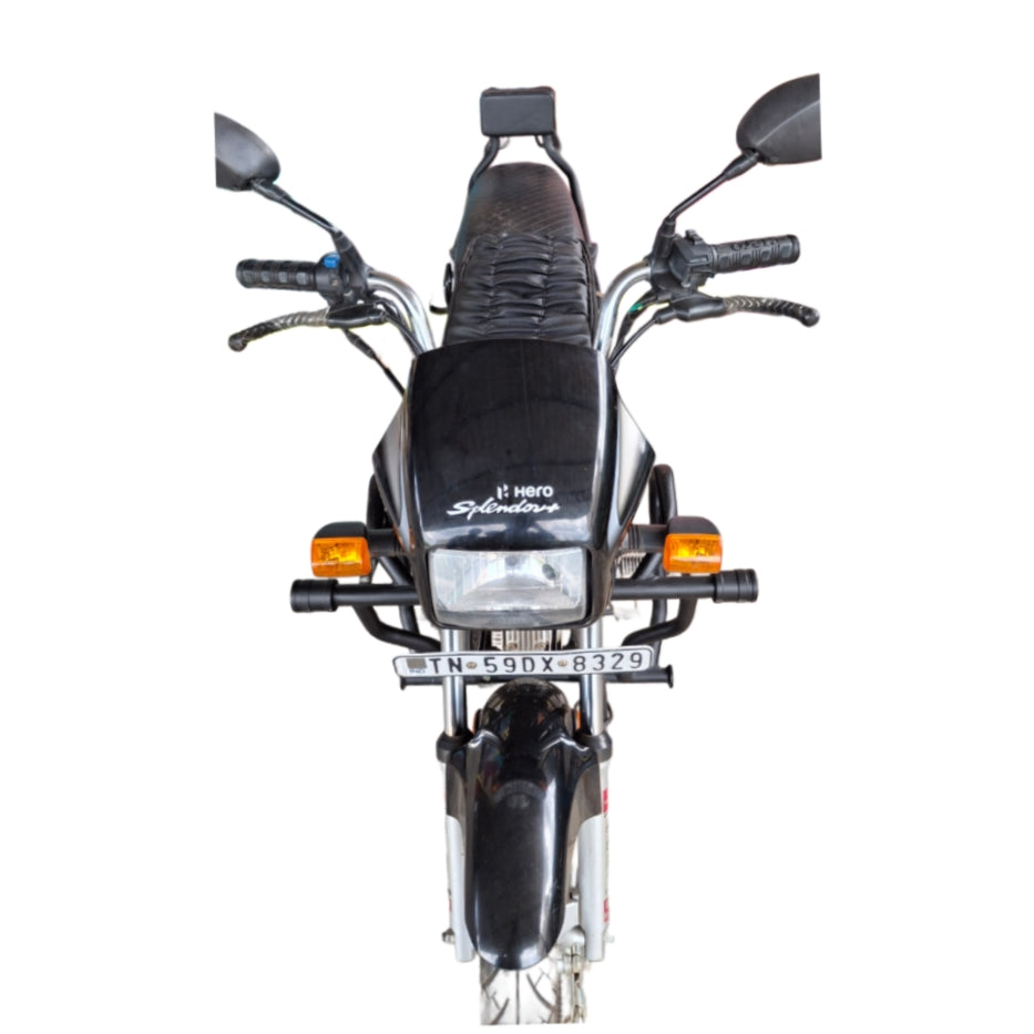 SPLENDOR CRASH GUARD AND BACK REST COMBO