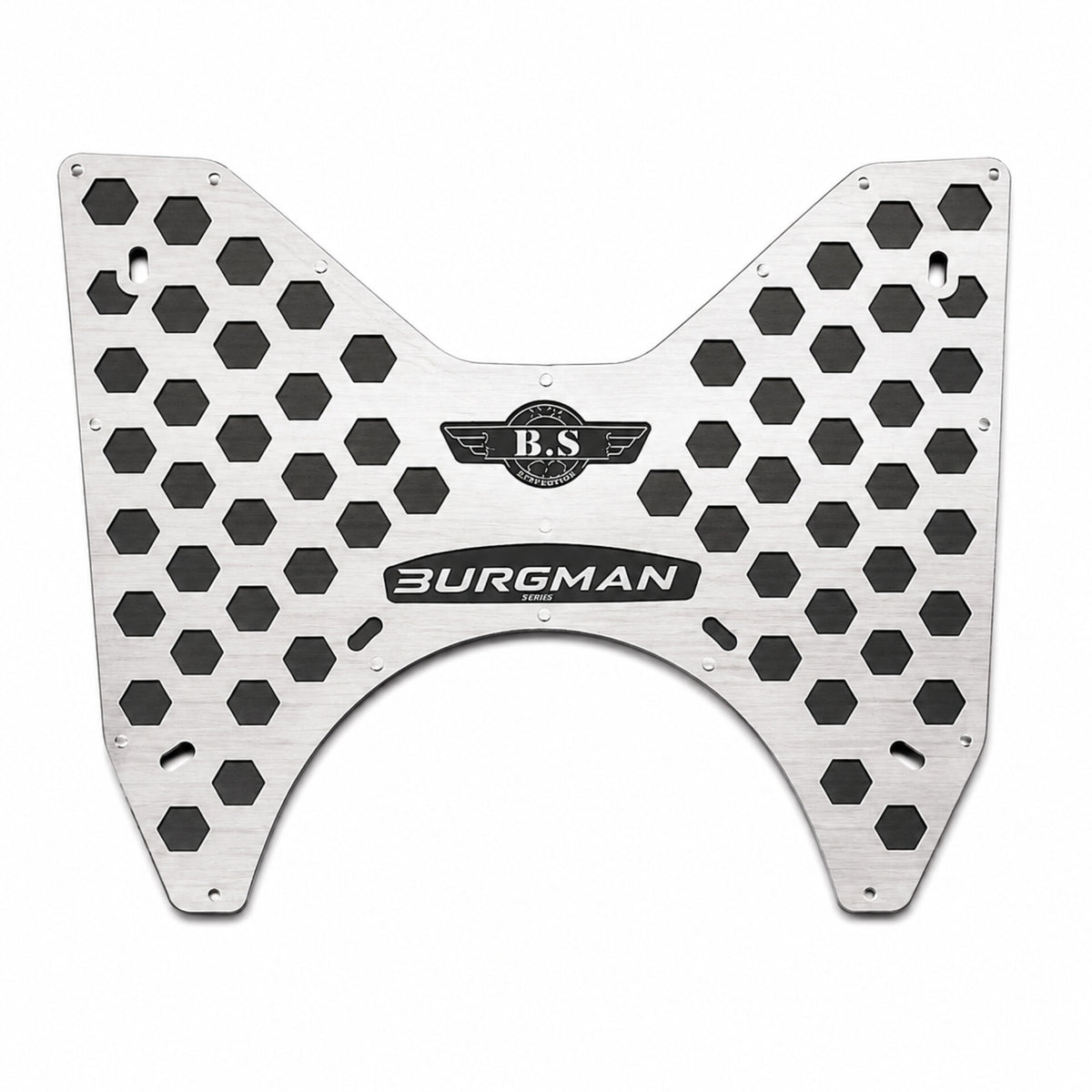 Burgman stainless steel foot mat