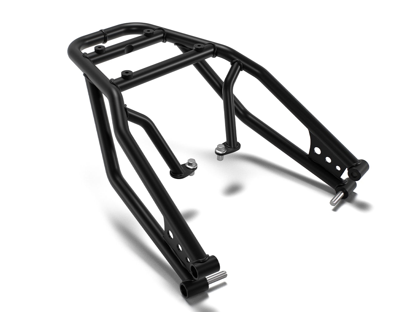 RE BLACK TOPBOX REAR RACK