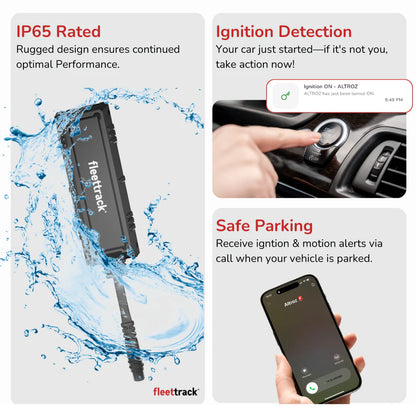 Fleettrack Pro™+ 4G Wired GPS Tracker IP67 | Live Tracking & Anti-Theft Alerts | 3-Year Warranty
