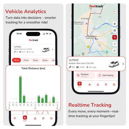 Fleettrack Pro™+ 4G Wired GPS Tracker IP67 | Live Tracking & Anti-Theft Alerts | 3-Year Warranty