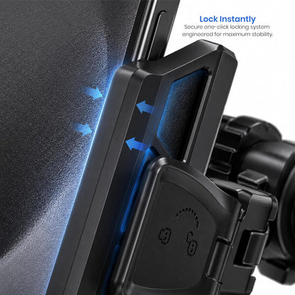 FLEETTRACK Orca M20 Quick-Lock Bike Mobile Holder for Motorcycle, Bike & Scooter