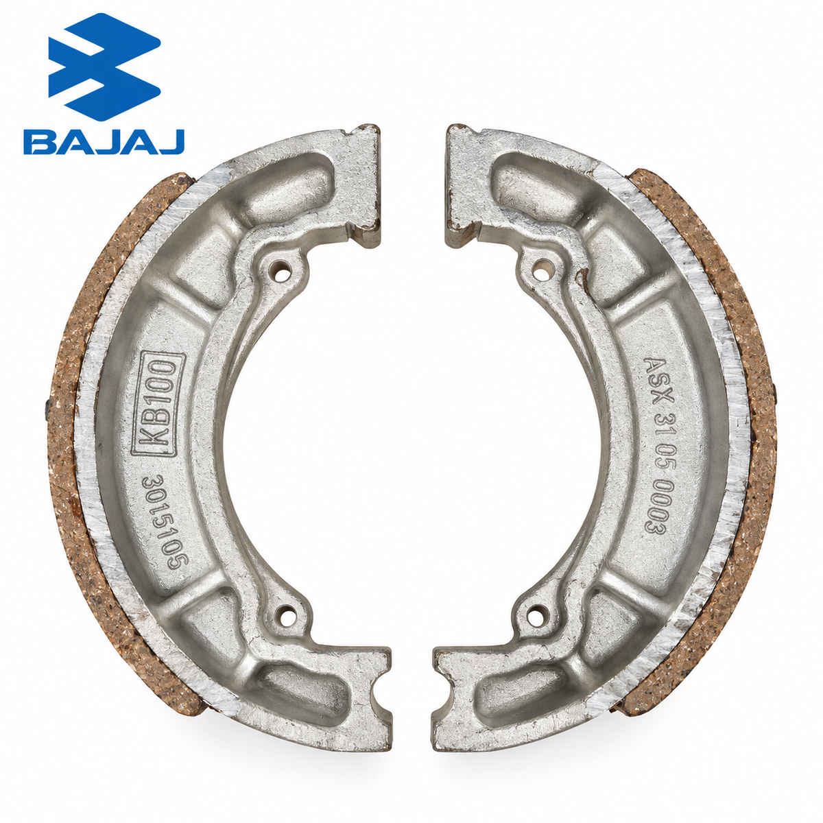 BAJAJ BRAKE SHOE SMALL DIA(31151060)