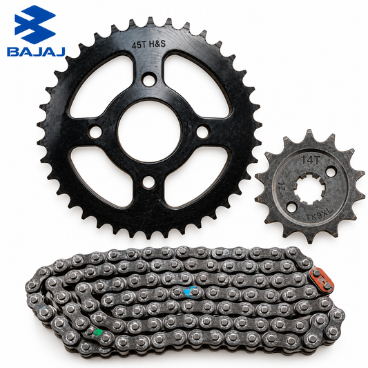 BAJAJ CHAIN KIT 45T/14T/122L/4H 130DIA FREEDOM(36JH0113)