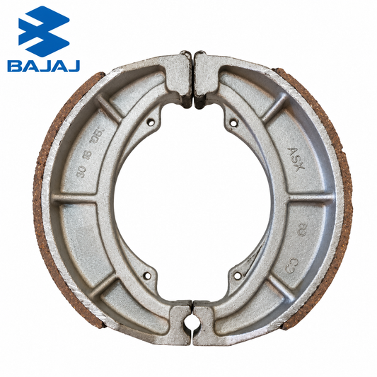 BAJAJ BRAKE SHOE BIG DIA KB100(30151105)
