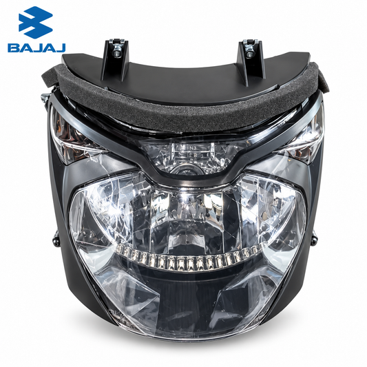 BAJAJ HEAD LAMP ASSLY WITH/HOLDER PULSAR 150CC(DJ201132)