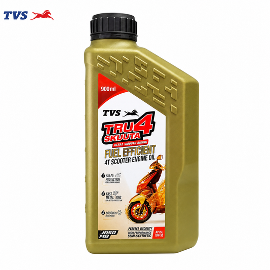 TVS TRU4 SKUUTA API SL 10W30 SEMI SYNTHETIC 900ML