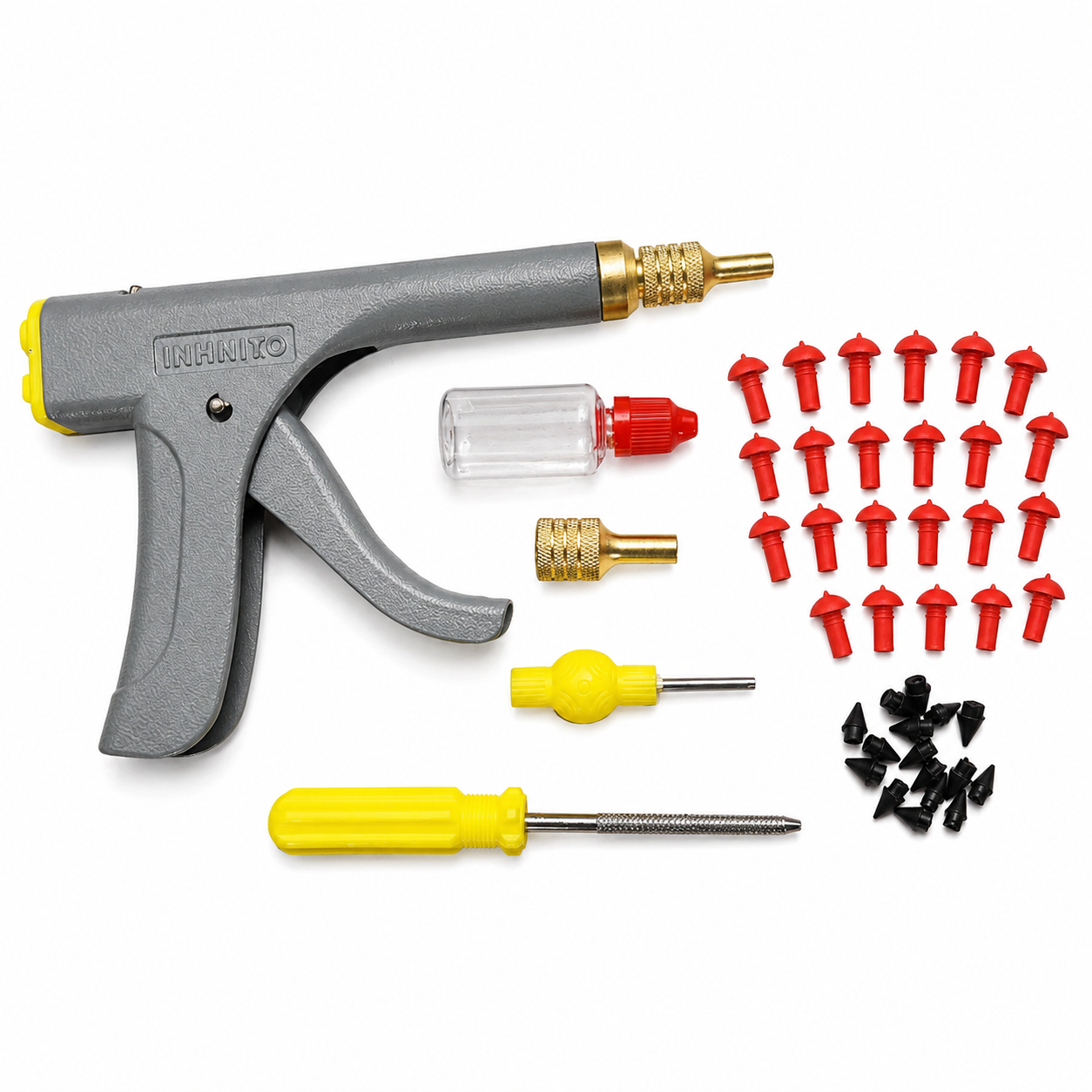GUN MUSHROOM PLUG PUNCTURE TYRE REPAIR KIT