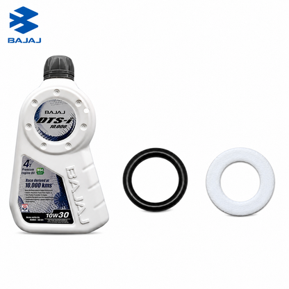 BAJAJ DTS-i JASO MA2 API SN 10W30 1L COMBO(ORING,WASHER)
