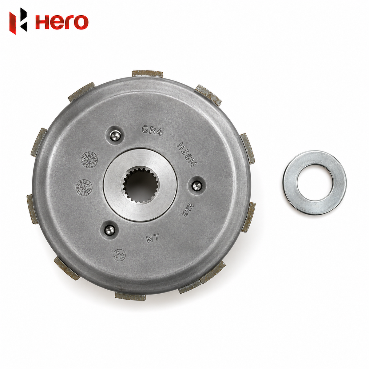 HERO KIT CLUTCH PLATE 3 LUG (K22221AAN125S)