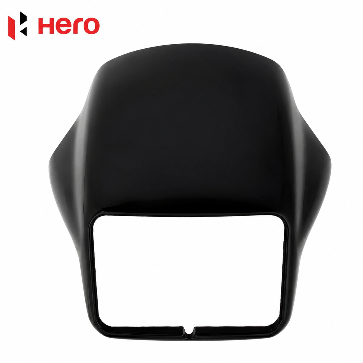 HERO FRONT VISOR BLACK (83401KCC900SPROS)