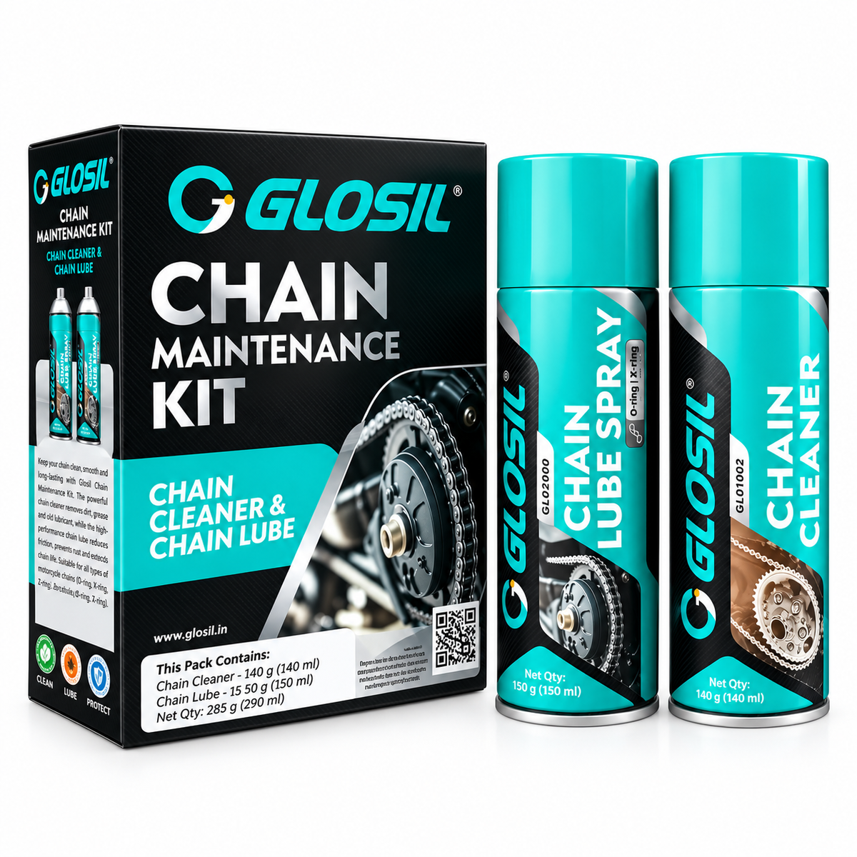 GLOSIL CHAIN MAINTENANCE KIT