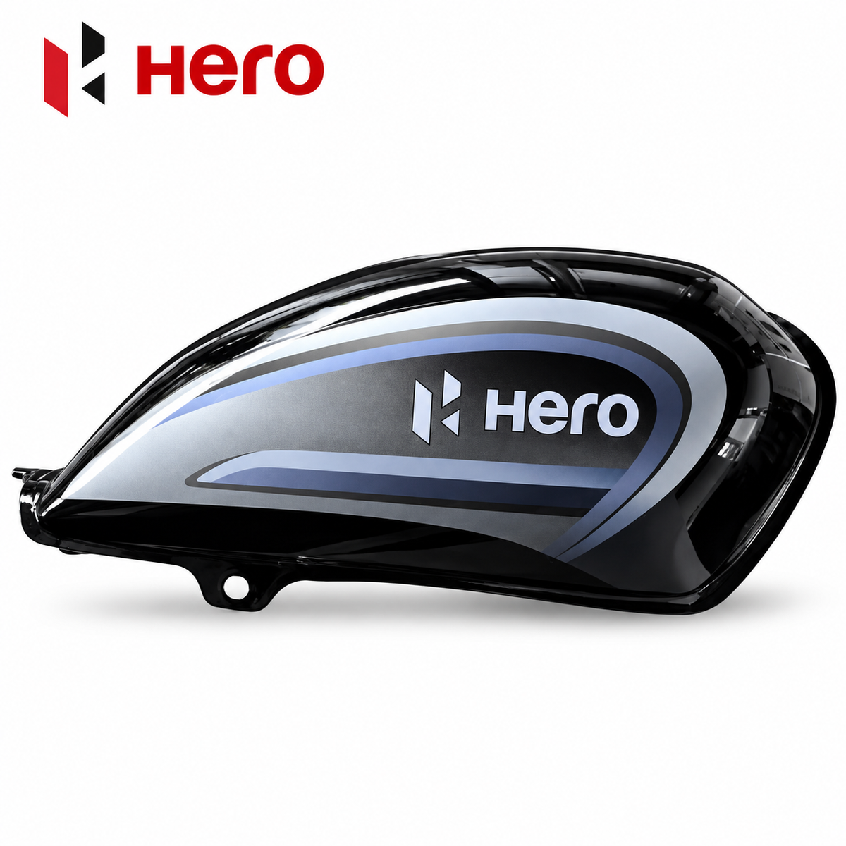 HERO FUEL TANK-BLACK NHTYPE 1(17520AAE300RS)-DS