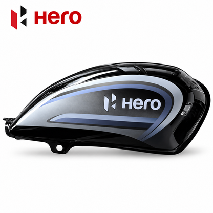 HERO FUEL TANK-BLACK NHTYPE 1(17520AAE300RS)-DS