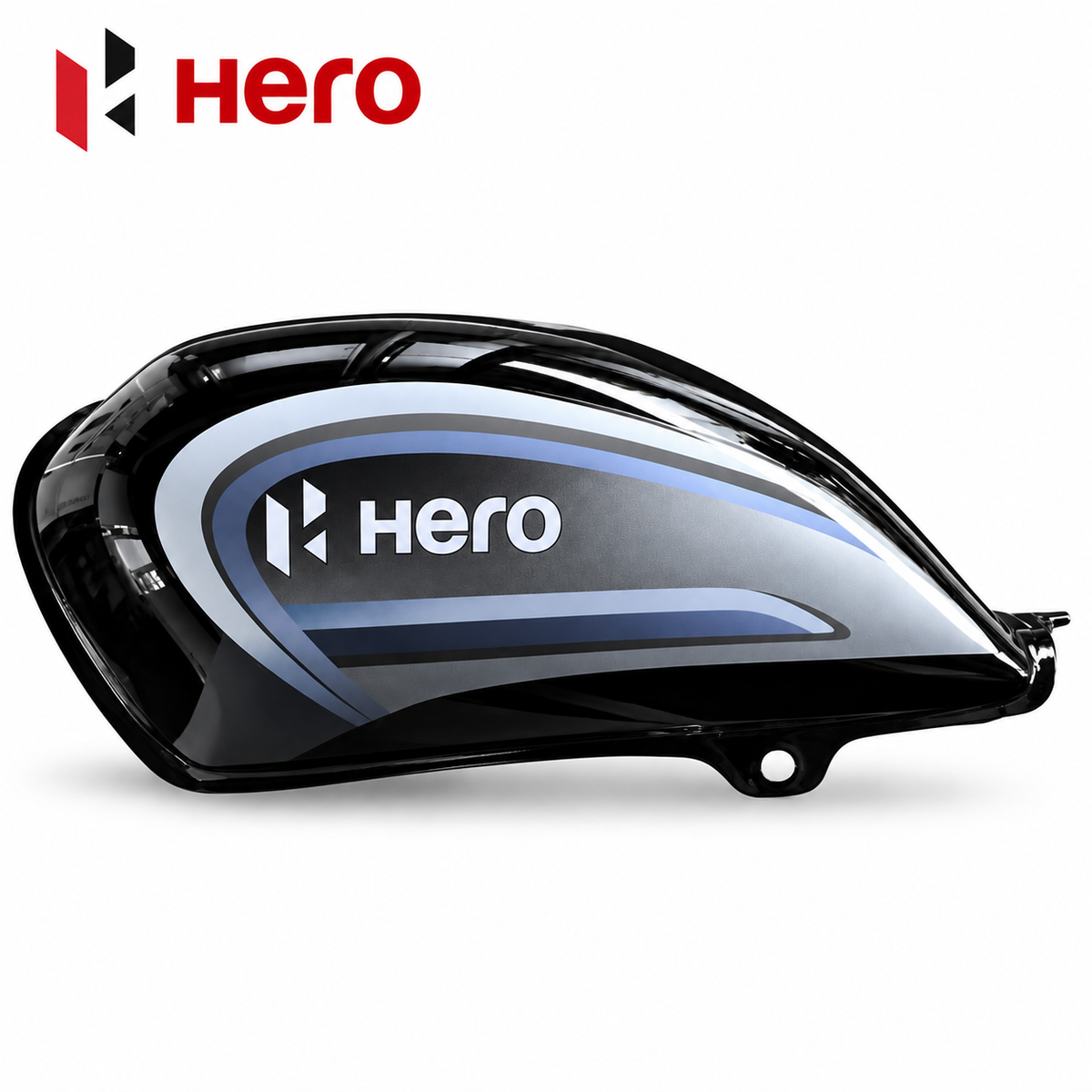 HERO FUEL TANK-BLACK NHTYPE 1(17520AAE300RS)-DS