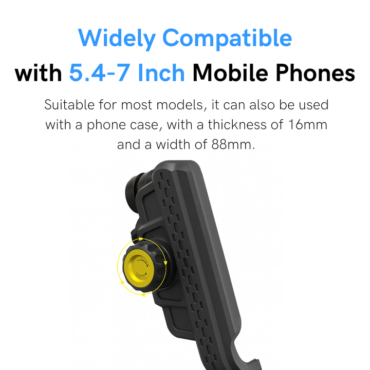 ORCA M21 PRO MOBILE HOLDER FOR BIKES AND SCOOTERS(ZERO VIBRATION AND QUIK RELEASE)