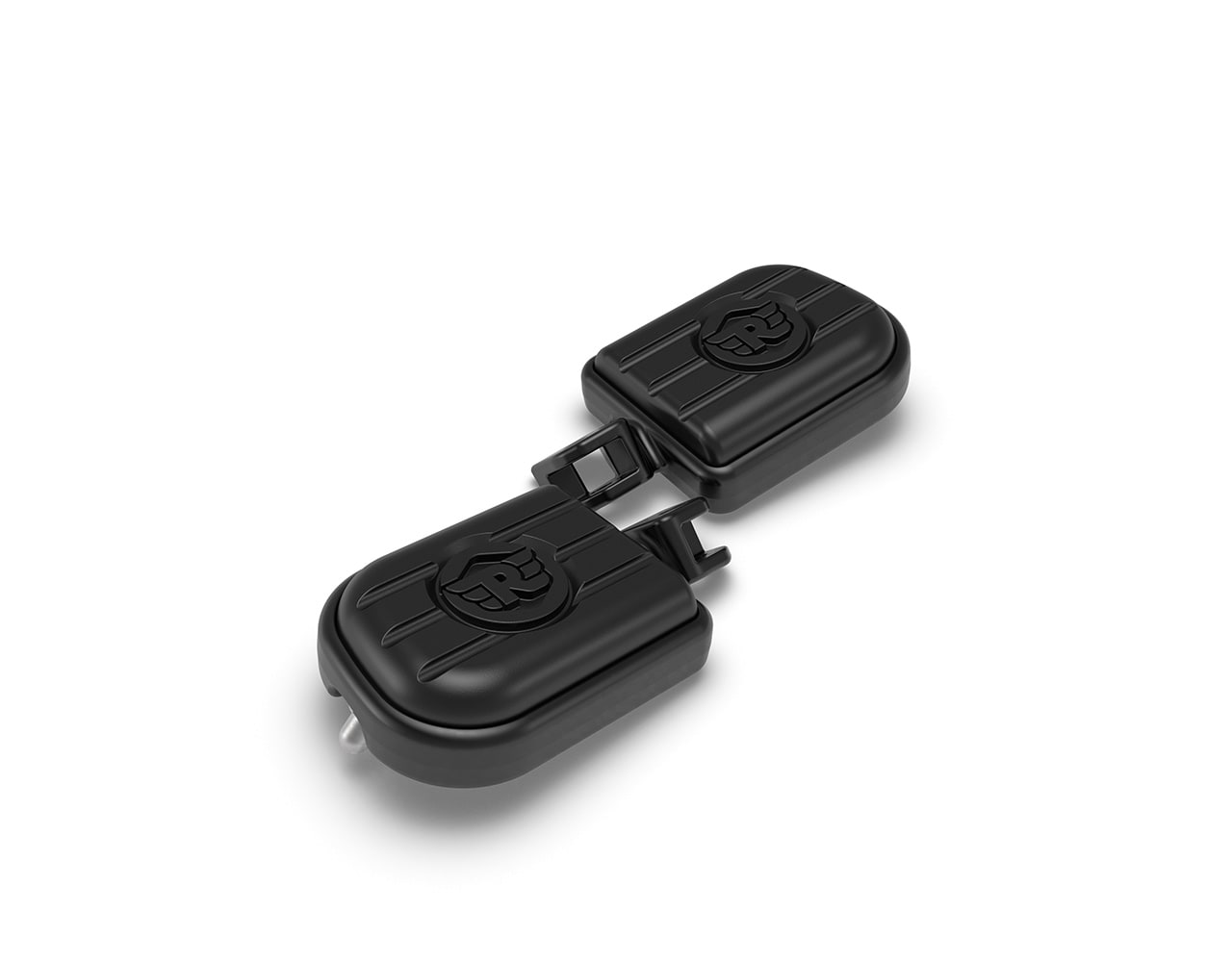 RE BLACK DELUXE FOOTPEGS