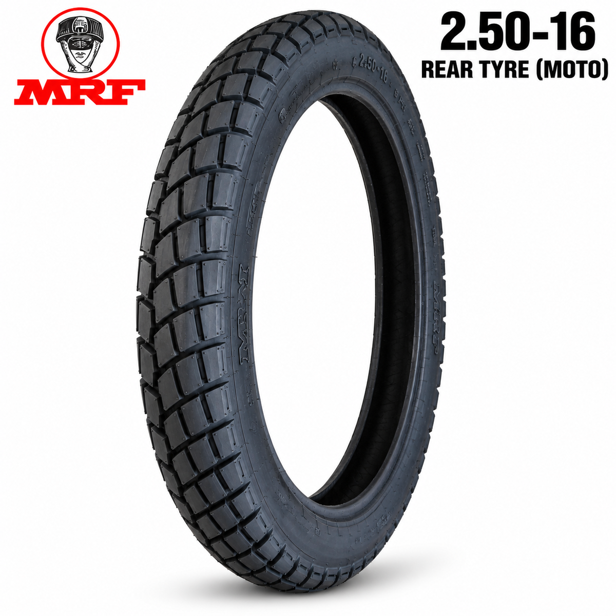 MRF 2.50-16 REAR TYRE(MOGRIP MOTO-D)