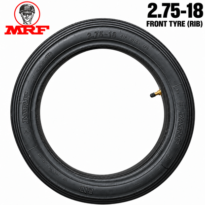 MRF 2.75-18 42P 4PR FRONT TYRE(RIB)