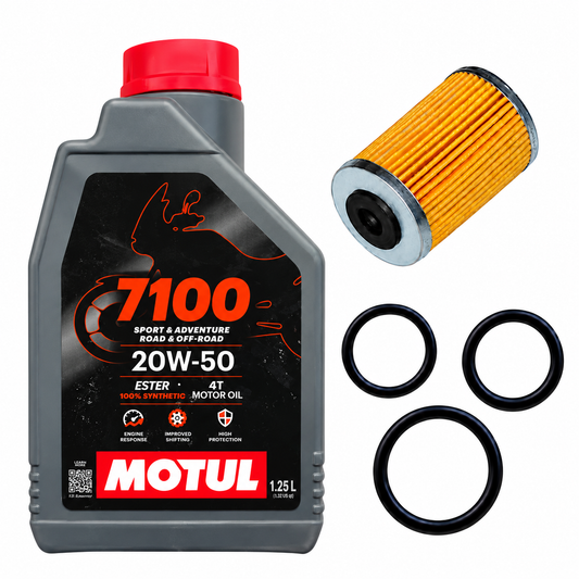 MOTUL 7100 (20W50)1.25L-COMBO(FILTER,ORING)