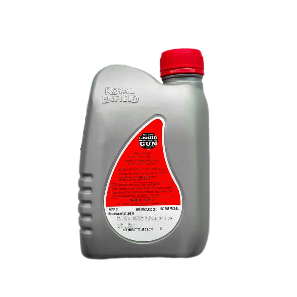 ROYAL ENFIELD LIQUID GUN 10W50 FULLY SYNTHETIC ENGINE OIL-1L