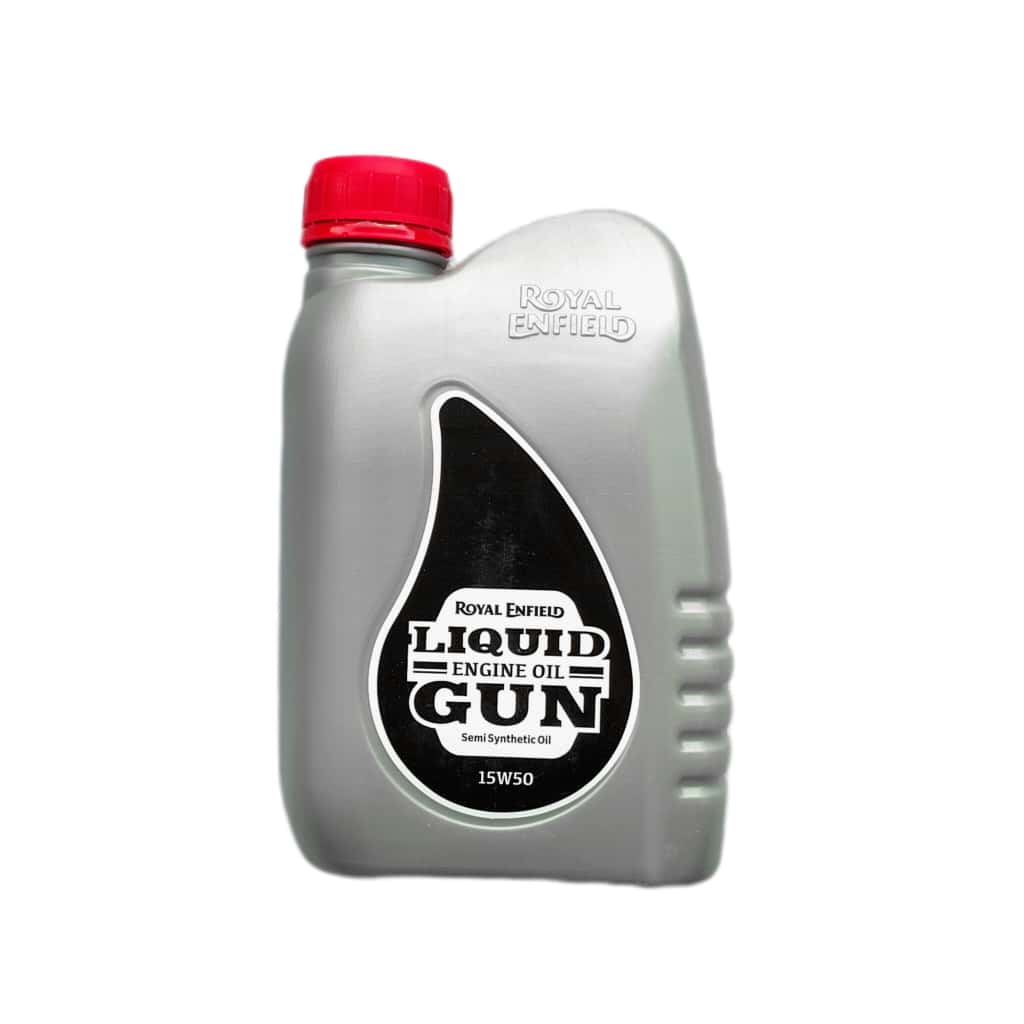 ROYAL ENFIELD LIQUID GUN 15W50 SEMI SYNTHETIC ENGINE OIL-1L