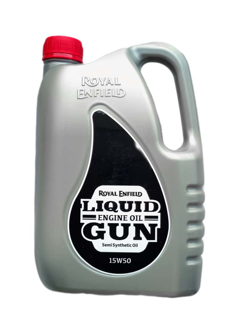 ROYAL ENFIELD LIQUID GUN 15W50 SEMI SYNTHETIC ENGINE OIL-2.5L