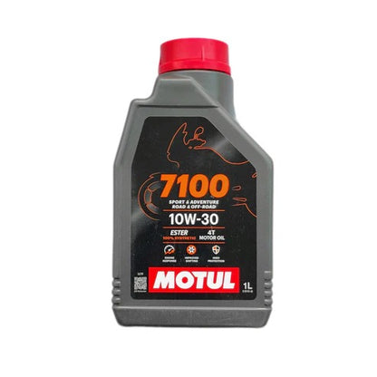 MOTUL 7100 (10W30)1L+HERO ELEMENT OIL FILTER+HERO SEAL COVER OIL FILTER+HERO O -RING 18X3+HERO WASHER PLUG DRAIN+MOTUL ENGINE FLUSH 50ML-COMBO