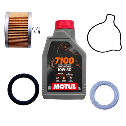 MOTUL 7100 (10W30)1L OIL COMBO(FILTER,ORING,WASHER)