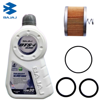 BAJAJ DTS-i JASO MA2 API SN 10W30 1L COMBO(FILTER,ORING)