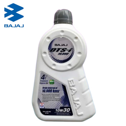 BAJAJ DTS-i JASO MA2 API SN 10W30 1L +ENGINE FLUSH 50ML-COMBO(FILTER,ORING)