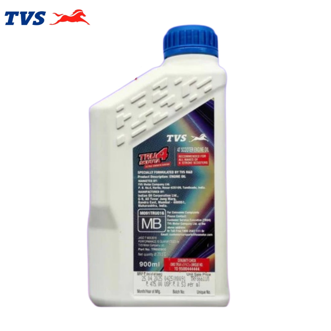 TVS TRU4 SKUUTA API SL 10W30 SEMI SYNTHETIC 900ML