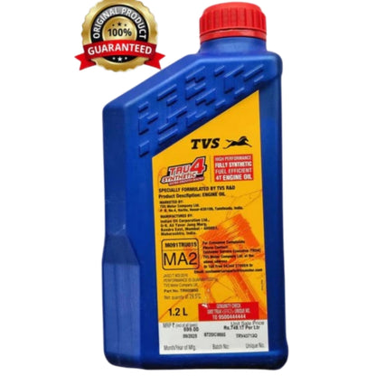 TVS TRU4 FULLY SYNTHETIC API SL 10W30 1.2L