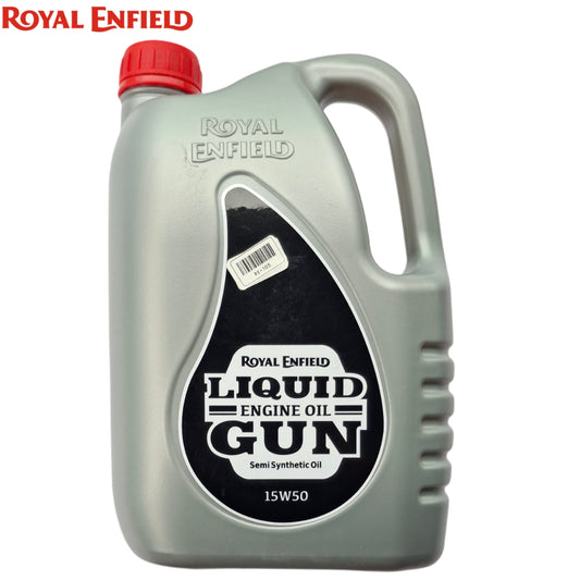 ROYAL ENFIELD LIQUID GUN 15W50 SEMI SYNTHETIC ENGINE OIL-2.5L