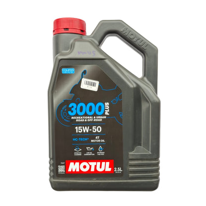 MOTUL 3000-15W50 HC-TECH 4T-2.5L