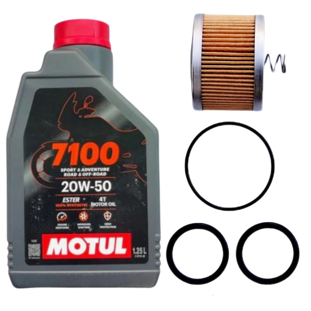 MOTUL 7100 (20W50)1.25L-COMBO(FILTER,ORING)
