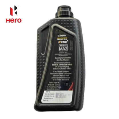 HERO 100% SYNTHETIC ENGINE OIL XOTIC+ SAE 10W30 1.25L