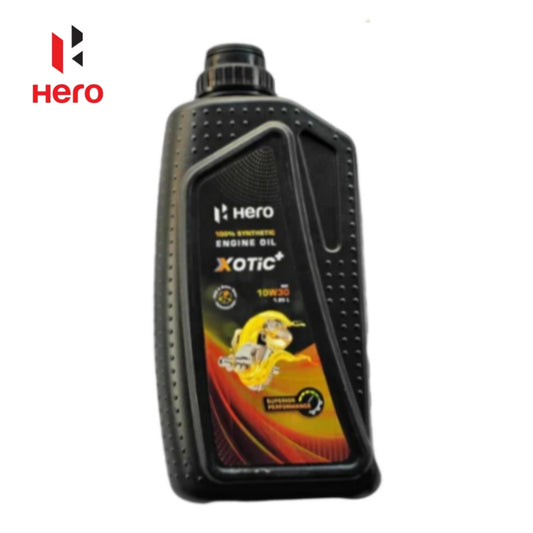 HERO 100% SYNTHETIC ENGINE OIL XOTIC+ SAE 10W30 1.25L