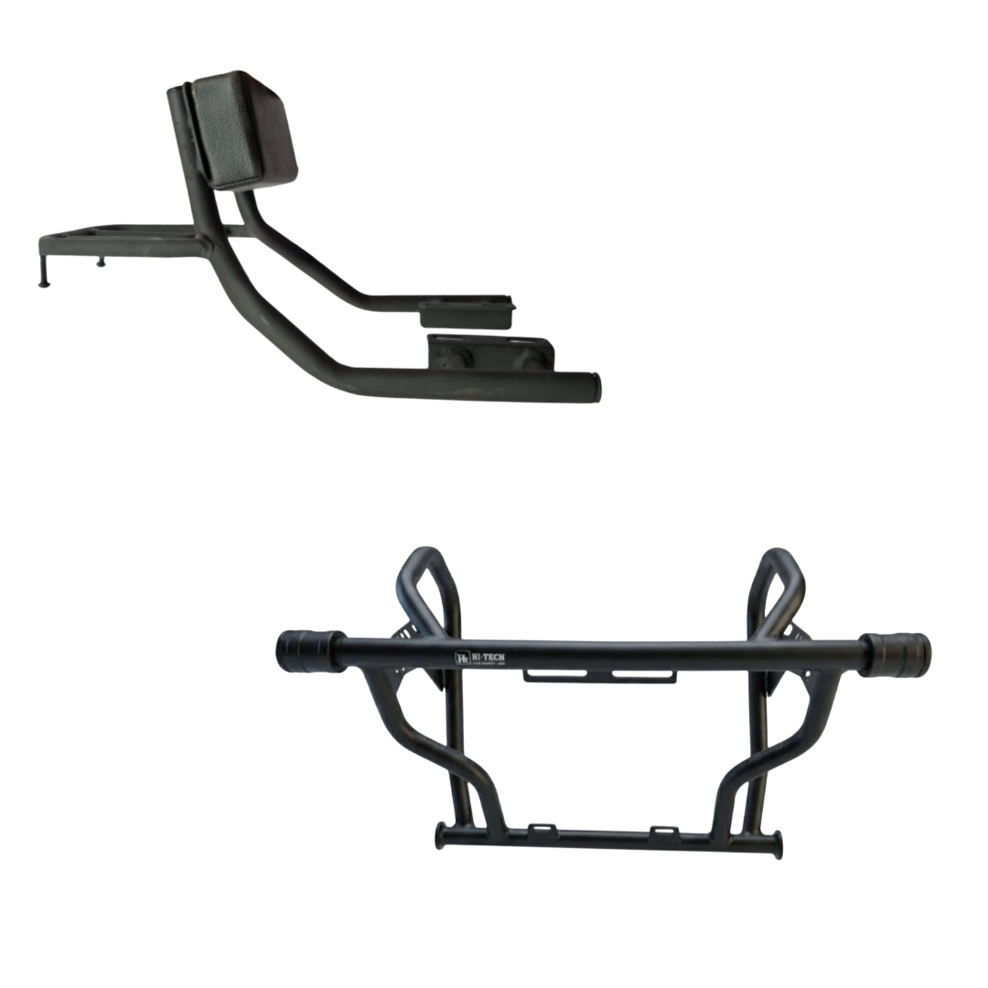 SPLENDOR CRASH GUARD AND BACK REST COMBO
