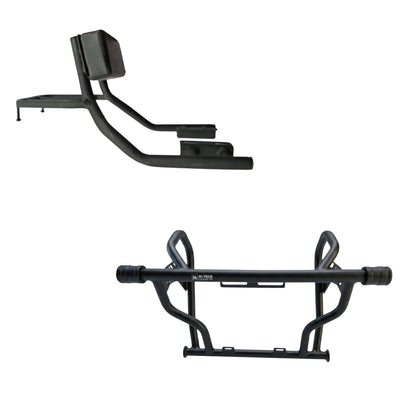 SPLENDOR CRASH GUARD AND BACK REST COMBO