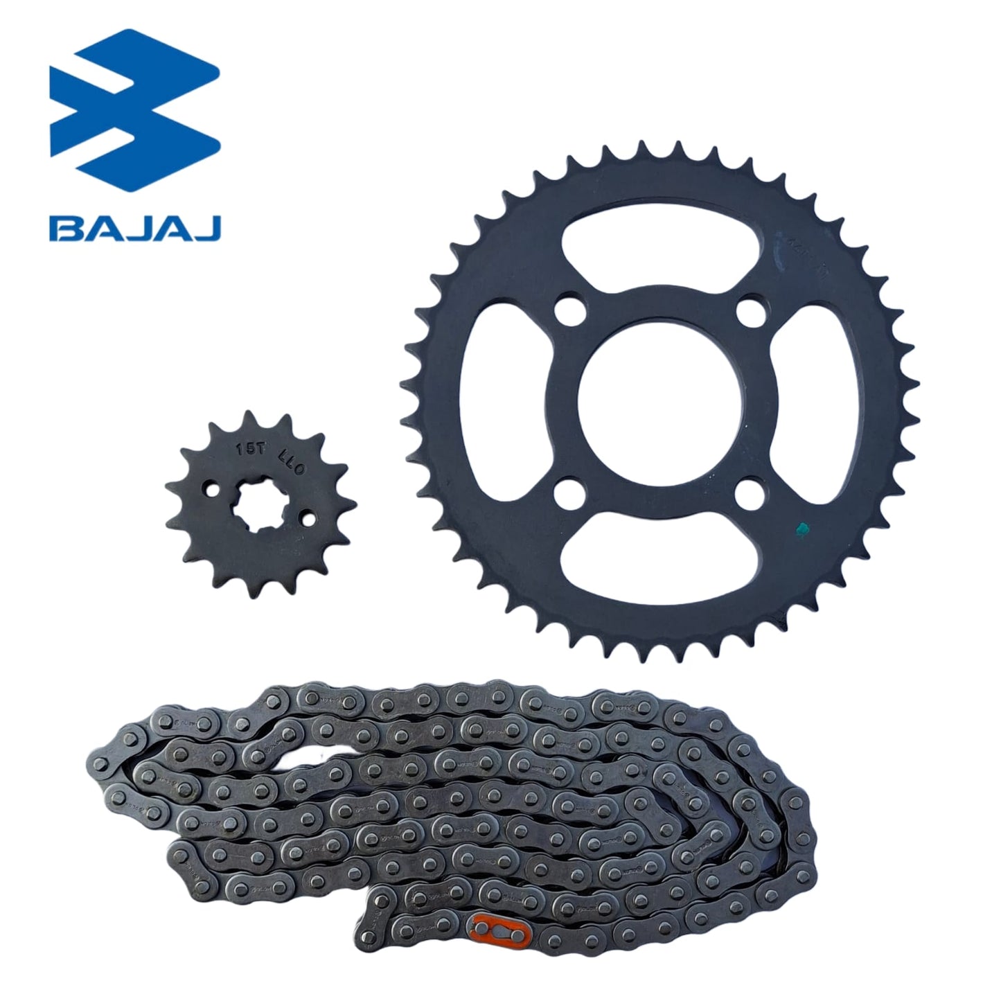 BAJAJ CHAIN SPROKET KIT-TWIN DISC (36JF0167)