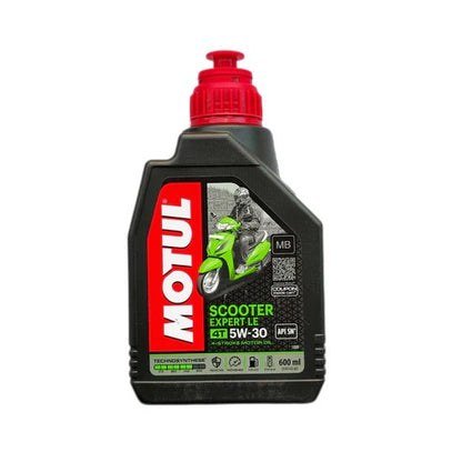 MOTUL SCOOTER(5W30)600ML MOTUL GEAR OIL WITH MOTUL ENGINE FLUSH COMBO(O-RING,WASHER)