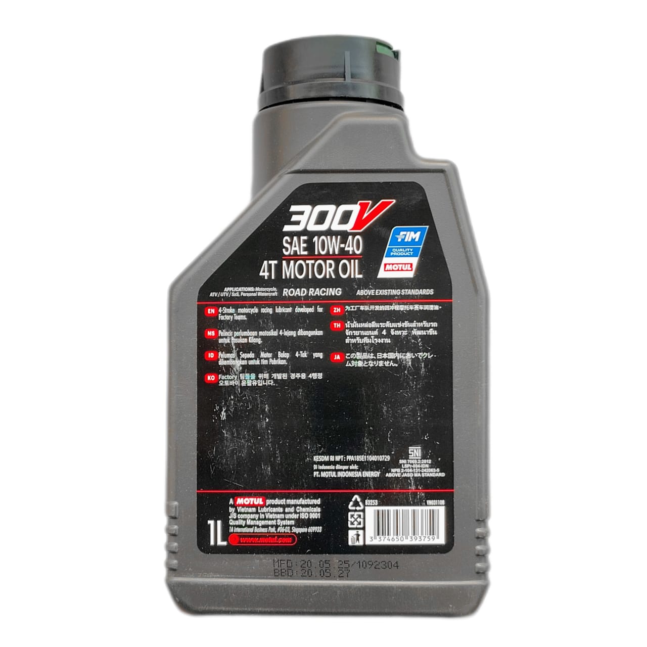 MOTUL 300V 10W40 ESTER Core 4T-1L