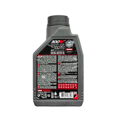 MOTUL 300V2 10W50-Fully Synthetic ESTER Core 4T-1L