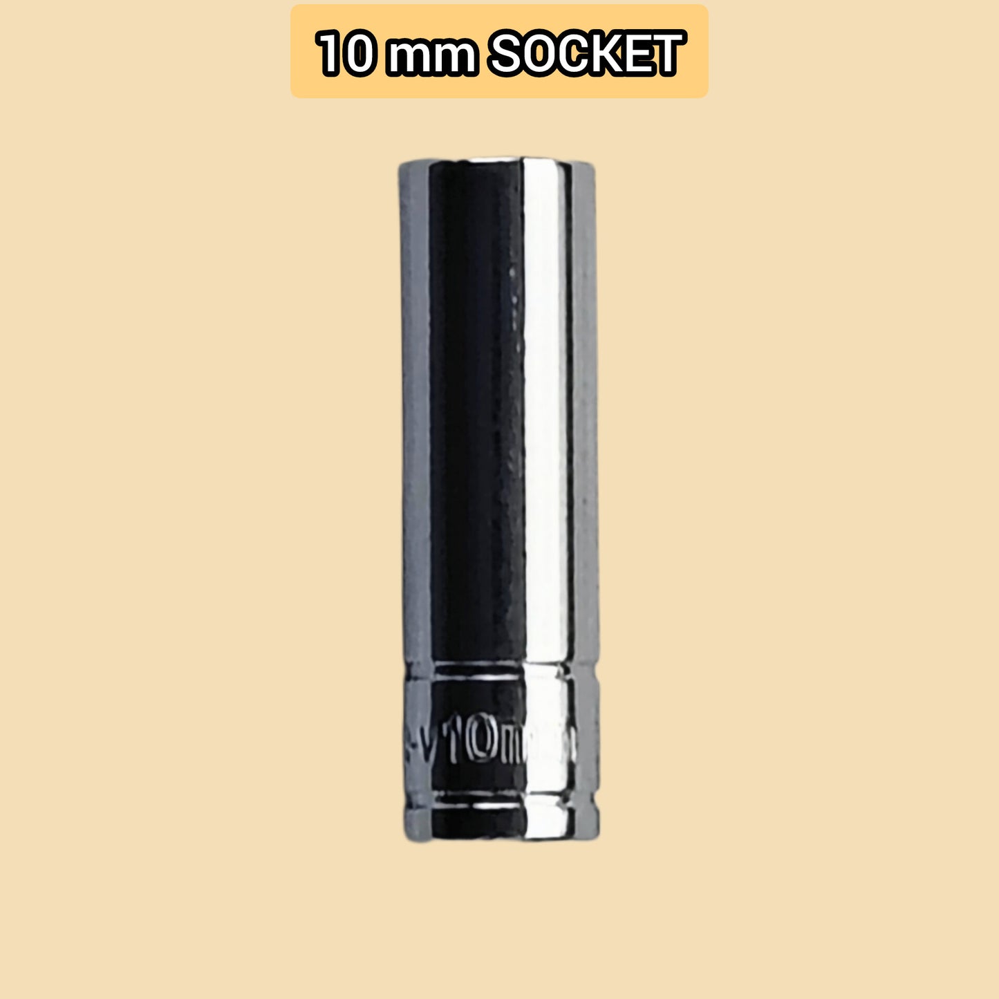 4-in-1 Tool Kit Set | 8 mm Socket, 10 mm Socket, T-Handle & Phillips Screwdriver Bit[CHAIN COVER REMOVAL]